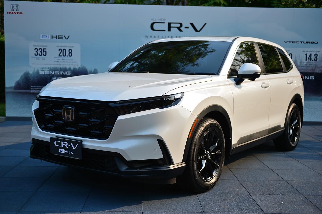 สมผสแรกลมไมลง ทดสอบ All New Honda CR V 2023 ES e HEV