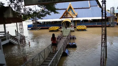 เตือน ปชช.ริมแม่น้ำเฝ้าระวัง ระดับน้ำเจ้าพระยาสูงขึ้นต่อเนื่อง