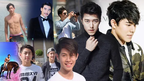 หล่อไหมถามใจดู 'เหล่าลูกคนดัง' ฮอตกว่าพ่อแม่ไปอีก