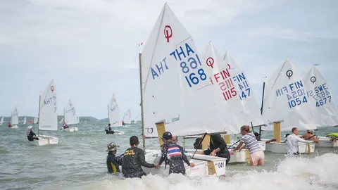 ทัพแล่นใบไทย มีลุ้นแชมป์ออพติมิสต์โลก 2017