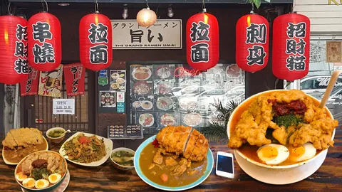 ราเมงพิฆาต! ชวนสายแข็งชิม บะหมี่ไซส์ใหญ่แกงกะหรี่จานยักษ์ สู้รึเปล่า?