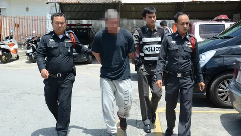 คุมหนุ่มเยอรมัน ทำแผนฆ่าแฟนสาวทิ้งเหวภูเก็ต ชี้ปมหึงหวงพลั้งมือบีบคอ