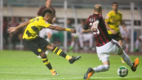 'โอบาเมยอง' ยิง 2 เม็ด! ดอร์ทมุนด์ ขยี้ เอซี มิลาน 3-1 บอลไอซีซี 2017