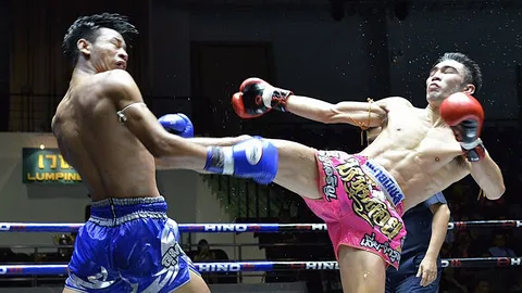 'ชูเจริญ' เดินใส่เป็นชุด ชนะคะแนนฤทธิ์เทวดา มวยคู่เอกลุมพินี