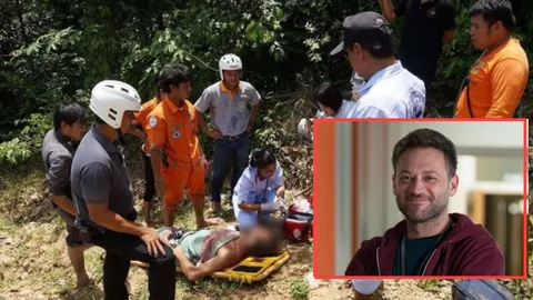 พลัดตกน้ำตก บนเกาะสมุย! ดาราหนุ่มอังกฤษระทึก รอดตาย  ติดกลางป่า 3 วัน