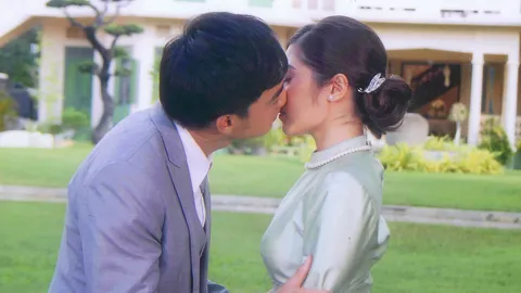 วิน & มิลลี่ วิวาห์หวาน จูบสั่งลา 'เรือนพะยอม'