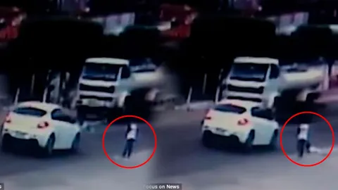 รถชนกระเด็นตัวลอยไม่ตาย! ชมคลิป เด็กบราซิลรอดชีวิตสุดมหัศจรรย์ 