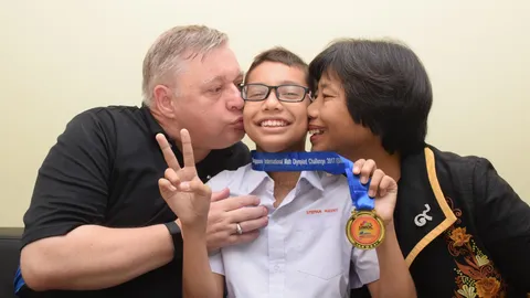 สุดยอด นร.ไทยหัวใจแกร่ง หอบมะเร็งระยะ 3 ไปคว้าชัย คณิตศาสตร์โอลิมปิก