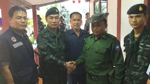 เจรจาชื่นมื่น ไทยชะลอสร้างถนน ทหารพม่ายอมเปิดแล้ว ด่านเจดีย์สามองค์