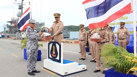 เปิดฉากแล้ว! หมู่เรือฝึกผสม SEA GARUDA 2017 ระหว่าง ทร.ไทย-ทร.อินโดฯ