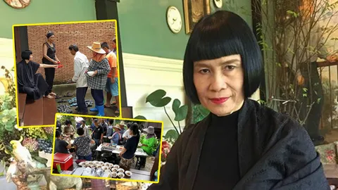 ป้าจิ๊ อัจฉราพรรณ นางฟ้าผู้ใจดี เปิดบ้านหลังใหญ่เป็นโรงทาน