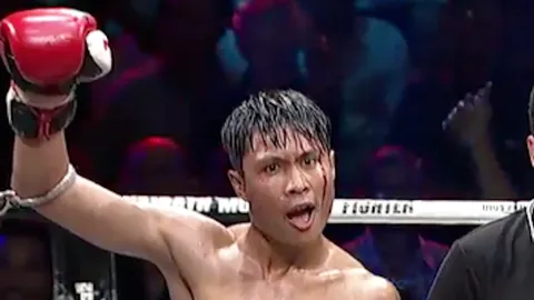 'ยุทธชัย' ไล่บดชนะคะแนน 'เพชรนาดูน' คู่เอกมวยไทยไฟต์เตอร์