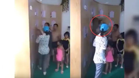 สลดใจ สองผัวเมียไปว่ายน้ำเล่น เก็บลูกชายวัยขวบ ไว้ในล็อกเกอร์  (คลิป)