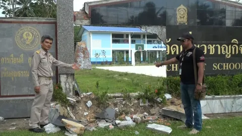 ผอ.ยกย่อง ลูกชายอบต. ชนป้ายโรงเรียนพัง ยืดอกรับผิด ที่มาช้าเพราะรอพ่อ