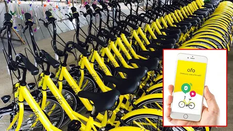 'ofo' แอปจักรยานสาธารณะ ไร้สถานี พร้อมให้บริการ 6,000 คัน ภายใน ก.ย.นี้