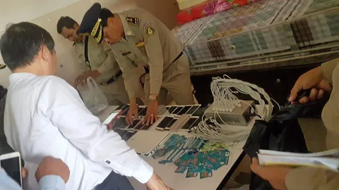 เขมรจับ 212 จีนแก๊งคอลเซ็นเตอร์