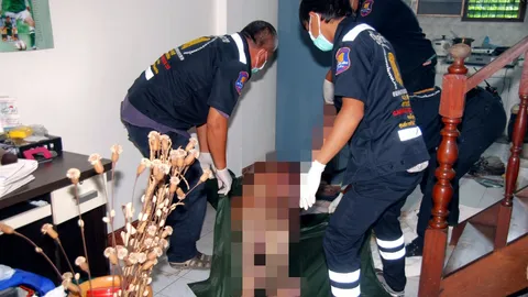 เฒ่านายหน้าค้าที่ชาวออสซี่ ล้มฟาดพื้นหัวแตกตายในบ้าน คาดก้าวบันไดพลาด