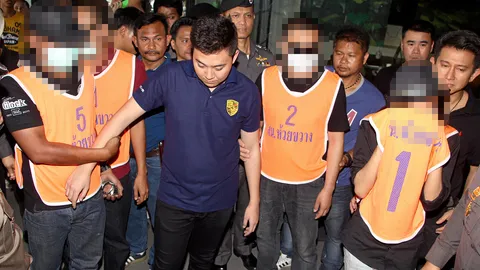 ลากคอครบ5คน อุ้มเสี่ยเต็นท์รถ มีอดีตทหารร่วม