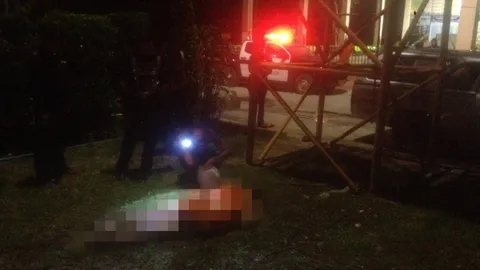 พระวัดดังนครปฐม ตกหอกระจายเสียงสูง 34ฟุต มรณภาพคาที่ 