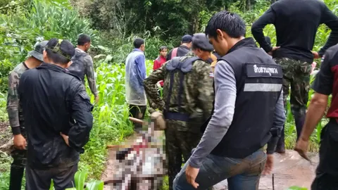 ลำเลียงศพฝ่าสายฝน วิศวกรลูกอดีตนอภ.เที่ยวผจญภัยภูหลวง ตกตาดเลยหง่าตาย 