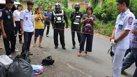 อนาถ! แม่ทิ้งทารกยัดถุงดำ เด็กหายใจรวยริน บนกองขยะภูเก็ต