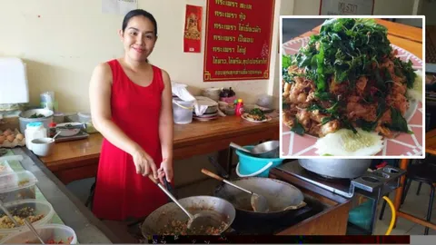 เย็นนี้ไปกินกัน! 'ราชากะเพรา' อร่อยแค่ไหน ขายวันละ 7 หม้อข้าว (คลิป)