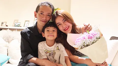 เปิดภาพล่าสุด นาเดีย และสามี 'หล่อจิ๋ว' ม.ล.อภิมงคล ครอบครัวอบอุ่น