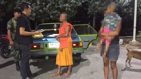 ชาวบ้านทนไม่ไหว แจ้ง จนท. จับสึกหลวงพี่ นอนอยู่ในเพิงพักกับสีกา