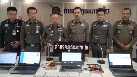 จับ 7ชาวจีน ลอบเปิดบ่อนพนันออนไลน์-หวยใต้ดิน พบเงินหมุนเวียนกว่า 10ล. 