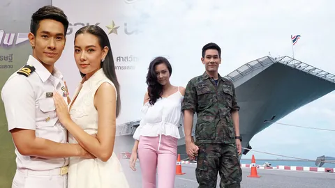 ‘ราชนาวีที่รัก’ ภารกิจปกป้องน่านน้ำไทย อ๋อม-แซมมี่ เติมความหวานสดใสให้ท้องทะเล