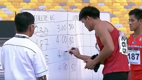 อึ้งทั้งบาง! ไทยงงด้วย ทศกรีฑาเจ้าภาพ ปล่อยนักกีฬาเขียนระยะกันเอง (คลิป)