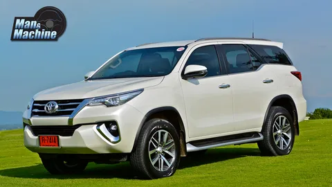 ทดสอบ TOYOTA FORTUNER 2.4V 4WD ดิสเบรกหลังมาแล้ว!