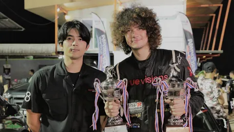 ‘ดีเจเดย์’ กวาดแชมป์ 2 รุ่น ศึก Drift Competition สนาม 2