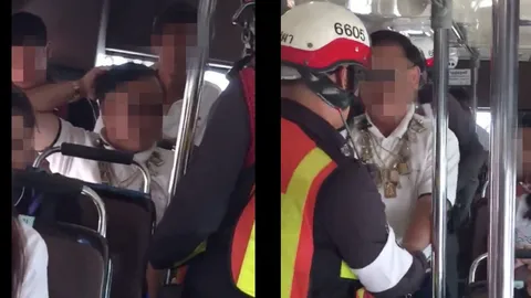 รู้สาเหตุแล้ว ภัยสังคมเปิดหนังโป๊บนรถเมล์ ถูกจับได้อ้างใหญ่โตไม่ลง (คลิป)