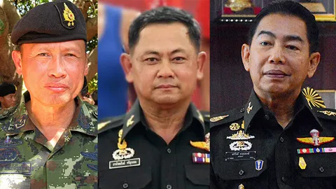 ตามคาด! โผทหาร60 บิ๊กเข้ ปลัดกห.-บิ๊กต๊อก ผบ.ทสส.-บิ๊กแดง ผู้ช่วยผบ.ทบ.