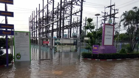 ฝนถล่มบึงกาฬ 3 วันติด ทำถนนในเขต อ.เมืองจมน้ำ แต่ล่าสุดคลี่คลายลงแล้ว (คลิป)