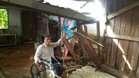 วอนผู้ใจบุญ! ช่วยหลานเจ้าเมืองภูเก็ต ป่วยอัมพาต รับเบี้ยพิการยังชีพ