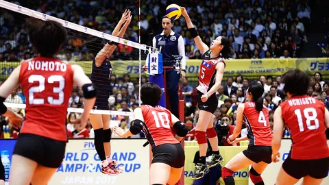 สาวยุ่นฟอร์มแรง! ตบเกาหลีใต้ 3-0 เซต ศึกลูกยางแชมเปียนส์ คัพ