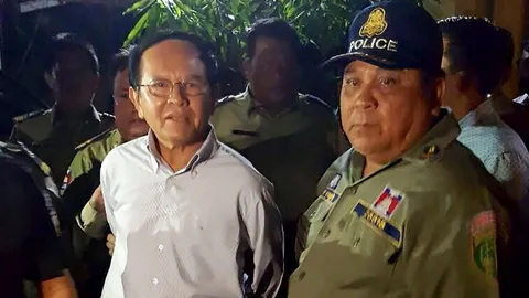 มะกันห่วง หน.ฝ่ายค้านกัมพูชาโดนคดีทรยศ