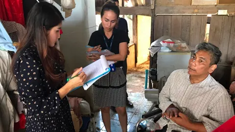 พม.กระบี่ ยื่นมือเข้าช่วยหลานเจ้าเมืองภูเก็ต และเตรียมซ่อมแซมบ้านให้