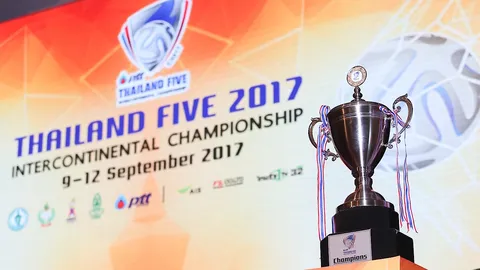 ฟุตซอลไทยแลนด์ไฟว์ 2017 สุดคึกคัก นักวิเคราะห์เกมชื่อดังมาด้วย