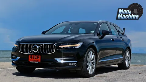ถังเดียวเที่ยว 700 กิโลเมตร! ทดสอบรถแวนมาดหรู VOLVO V90 D4 INSCRIPTION