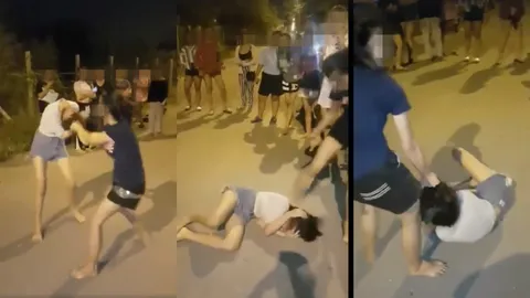 ตะลึง! คลิปสาวตบกันปมแย่งผัว-อมนกเขา ไขก.ม.เตะหัว ยำฝ่ายเดียวพยายามฆ่าหรือไม่?