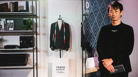 "ทาเคโอะ คิคูชิ" ผู้นำแฟชั่นใส่สูท สวมผ้าใบ บุกตลาดเมืองไทย