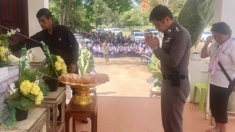 เผาแล้ว! ด.ญ. 5 ขวบ เหยื่อ 'เบนซ์ ท่ากระดาน' ฆ่าปาดคอ