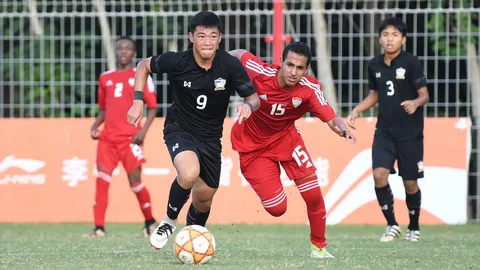 ช้างศึกยู14 เฮต่อเวลา! เฉือนยูเออี 3-2 ซิวที่ 3 อู่ฮั่นคัพ