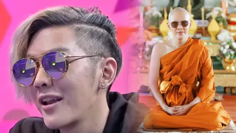 ดัง พันกร บวชหน้าไฟให้พ่อ โพสต์ #ศูนย์บัญชาการยานแม่