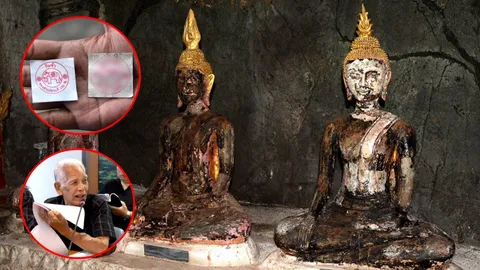 อ.ล้อม อึ้ง บูรณะถ้ำเขาหลวงเมืองเพชร สุดชุ่ย รื้อผิดองค์ ใช้ทองคุณภาพต่ำ 