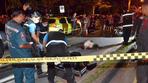 ตรวจที่เกิดเหตุ