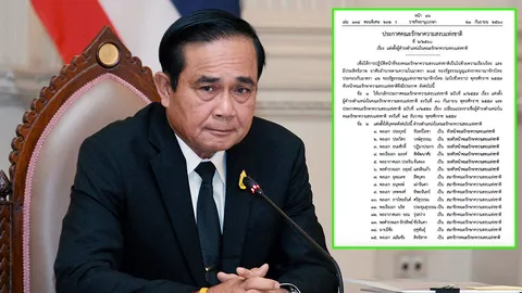 บิ๊กตู่ ปรับตำแหน่ง คสช. แทนสมาชิกที่เกษียณอายุราชการ